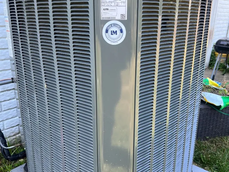 Trane XLi system installed by Logan Mechanical